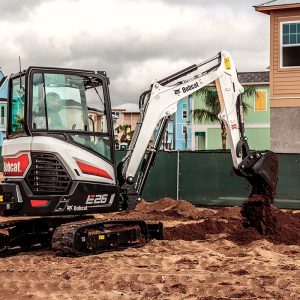 Xe xúc đào mini Bobcat E26