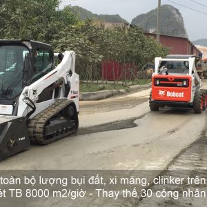 xe xúc lật bánh xích Bobcat T870