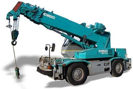 Thiết kế của xe cẩu bánh lốp Kobelco 7 tấn