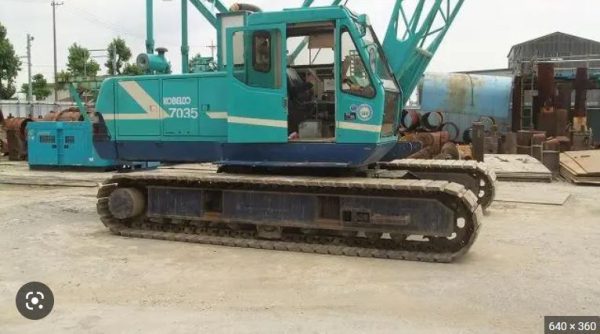 Xe cẩu bánh xích Kobelco 35 tấn