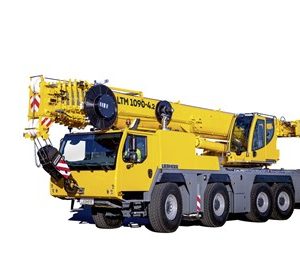 Xe cẩu bánh lốp Liebherr 90 tấn