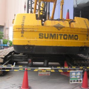 Tổng quan về xe cẩu bánh xích Sumitomo 65 tấn