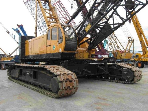 Xe cẩu bánh xích Kobelco 100 tấn