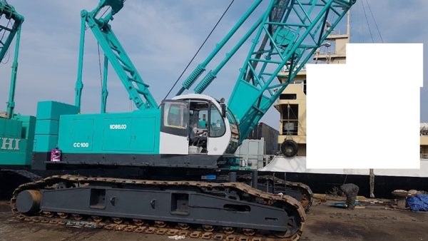 Xe cẩu bánh xích Kobelco 100 tấn