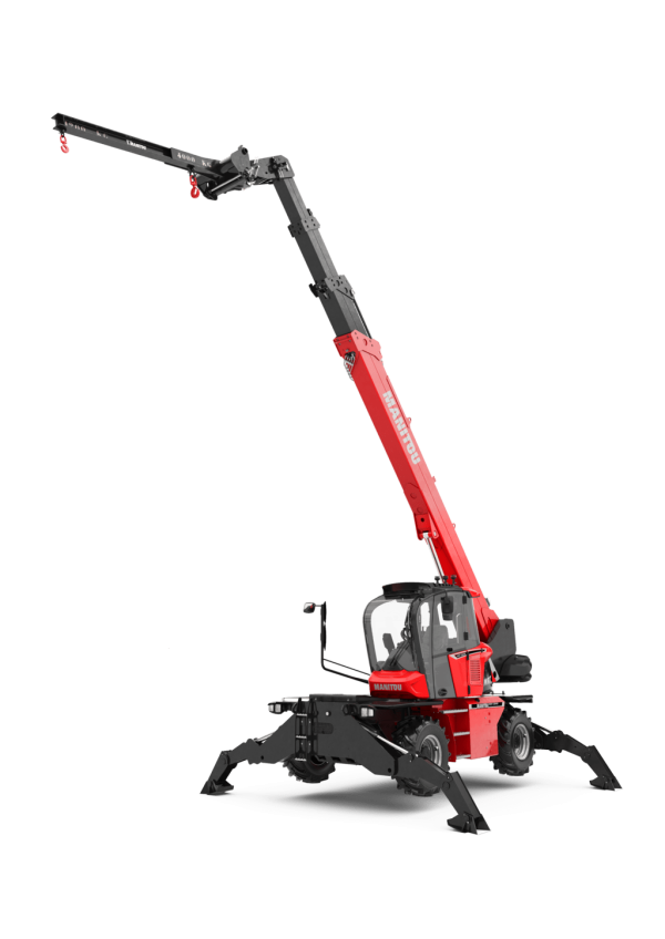 Xe nâng dầu Manitou 4.5 tấn quay toa