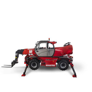 Xe nâng dầu Manitou 4.5 tấn quay toa