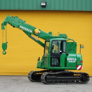 Thiết kế của xe cẩu bánh xích Kobelco CK90UR