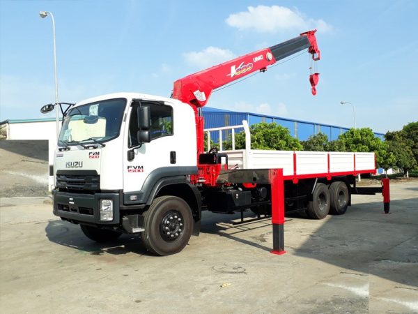 Xe Cẩu Isuzu FVM34WE4 10T1 Gắn Cẩu Thủy Lực AD1506B