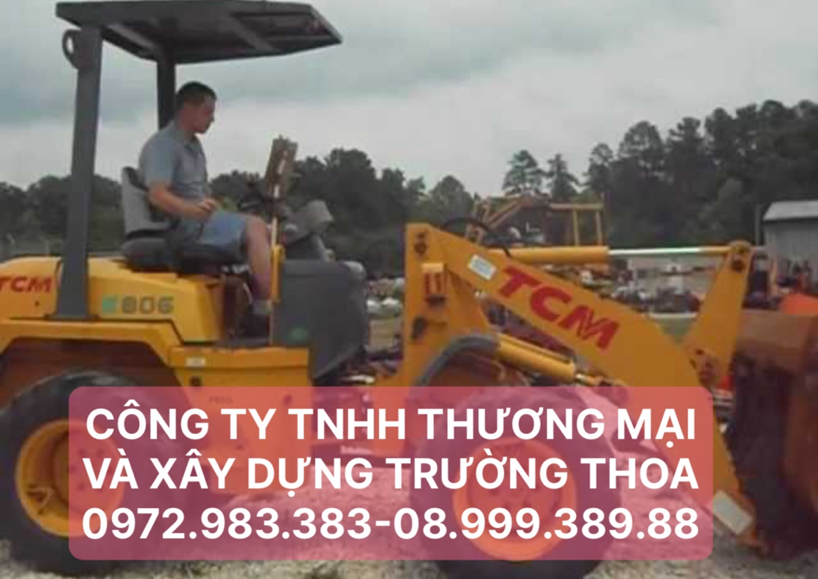 Máy xây dựng Trường Thoa - chuyên Cho thuê xe xúc lật 2 thân ở Bình Phước