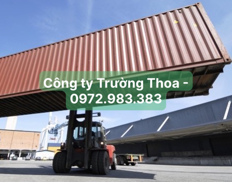 Công ty Trường Thoa rút ruột container