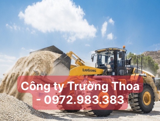 Xúc lật Liugong CLG890H ở KCN Thạnh Phú Đồng Nai