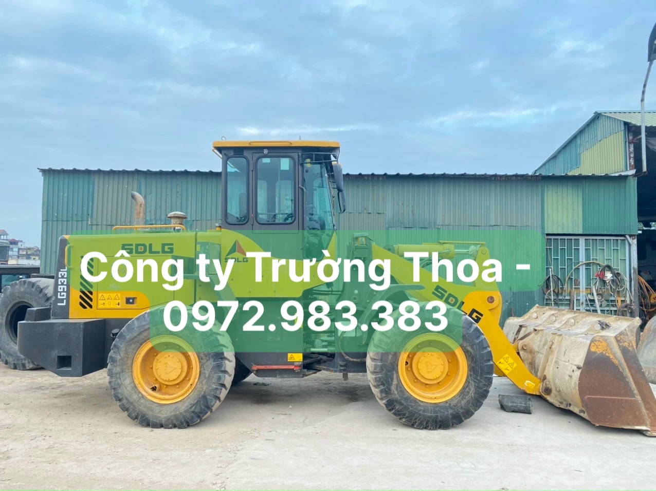 cho thuê giá rẻ xúc lật 2 thân