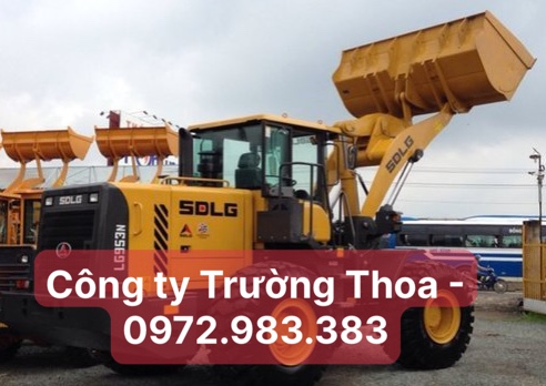 Công ty Trường Thoa - xúc lật 2 thân SDLG LG953N